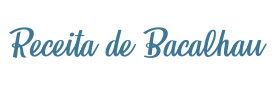 Receita de Bacalhau Logo